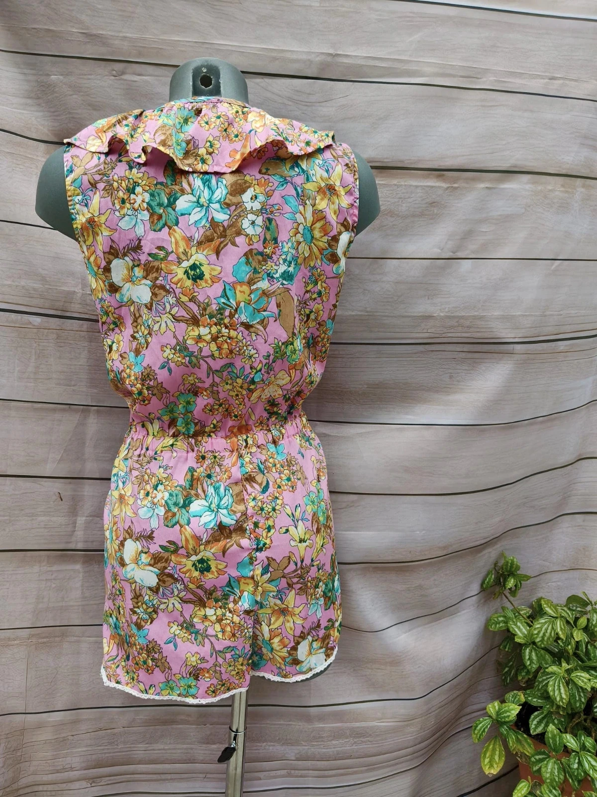 Vestido curto floral River Island Tamanho L 💜 – photo 7